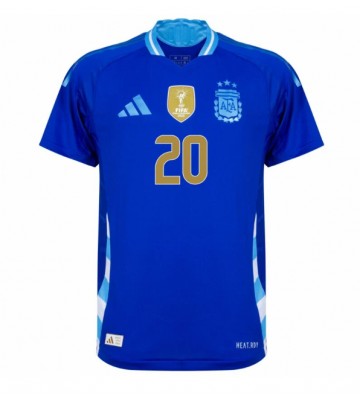 Argentina Alexis Mac Allister #20 Udebanetrøje Copa America 2024 Kortærmet